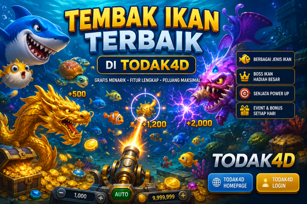Tembak Ikan Terbaik TODAK4D Tips dan Strategi Menang